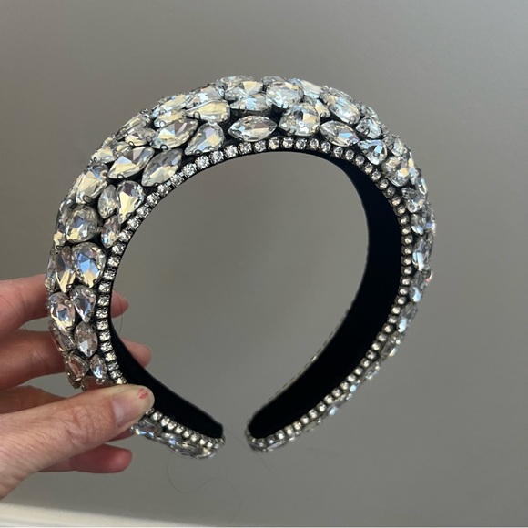 NWOT Liars & Lovers Glass Crystal Padded Headband - Picture 4 of 8